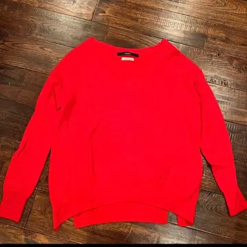 FRAMeWORK 빨간색 울 스웨터 M