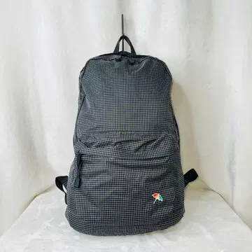 아놀드 파머 럭색 백팩 그리드 패턴 블랙 계열