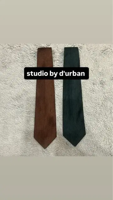 studio by d'urban 스트라이프 넥타이 2개 세트