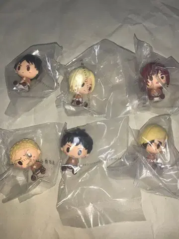 제일복권 진격의 거인 ~짐승의 거인은 내가 처치한다~ G상 6종 세트