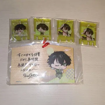 WhiteTails 샤크 군 극락탕 에마 아크릴 키링