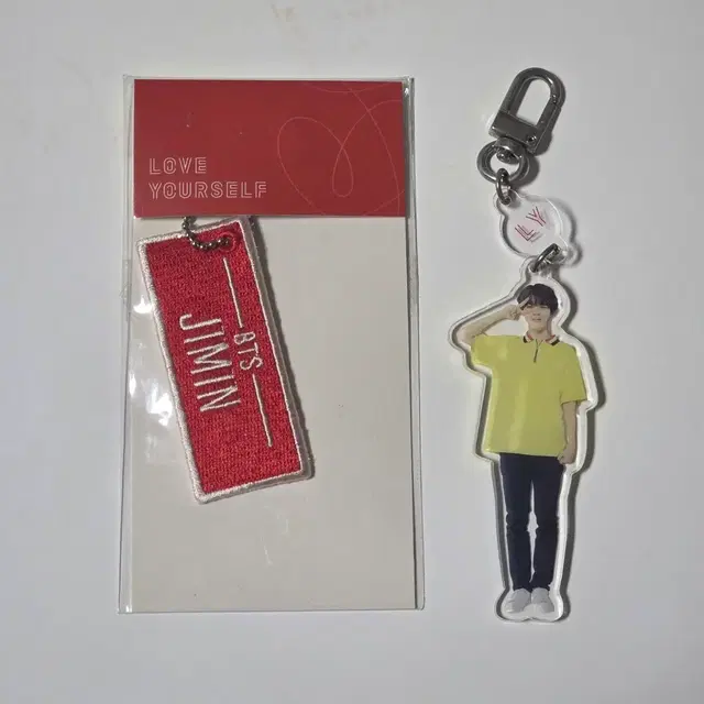 BTS 방탄 지민 일본 럽셀콘 키링 세트