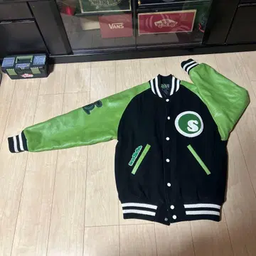 seedleSs 바시티 자켓