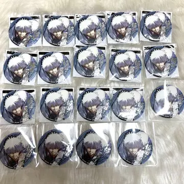 은혼 The Final 화지풍 캔뱃지 19개 묶음 판매