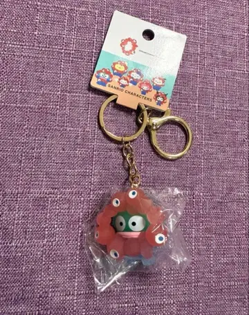 [ 2 ] 한교동 산리오 미야쿠미야쿠 마스코트 클리어 컬러 키링 만박