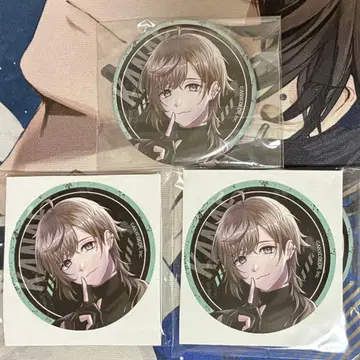 니지산지 카나에 스퀘어 복권 캔뱃지 스티커