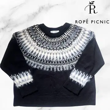 로페피크닉 노르딕 무늬 니트 로페피크닉