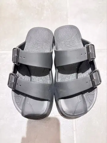 rakubaki 블랙 이지 샌들 랩 L