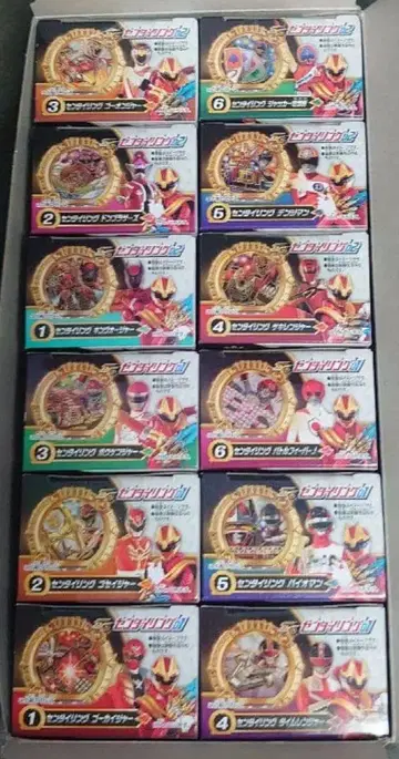 새상품 SG 센타이 반지 01&02 풀 컴프 12종 고지 주니어