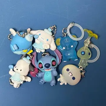 메지루시 액세서리 키링 묶음 판매 7개