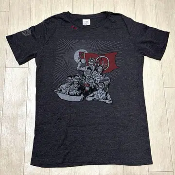 오가닉 코튼 다크 그레이 T셔츠