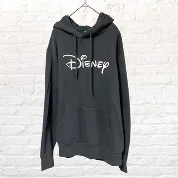 12411 디즈니 H&M S 로고 후디 맨투맨 블랙 작은 사이즈