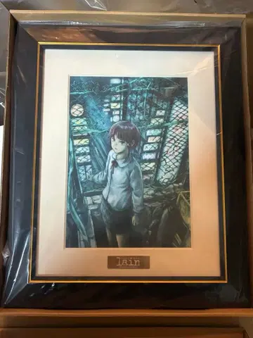 serial experiments lain A상 A5 캐릭터 파인 그래프