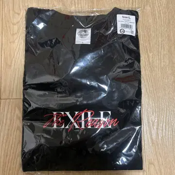 EXILE 롱 슬리브 T셔츠 L 사이즈 블랙