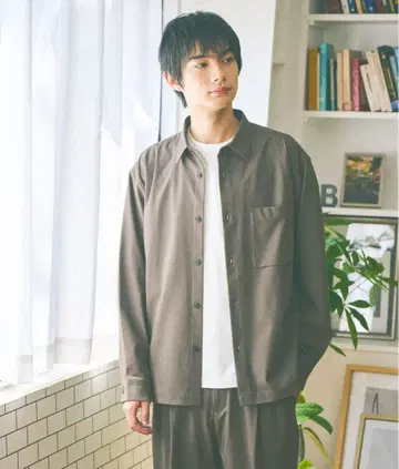 미사용 새상품 글로벌 워크 어반 셔츠 모카 L