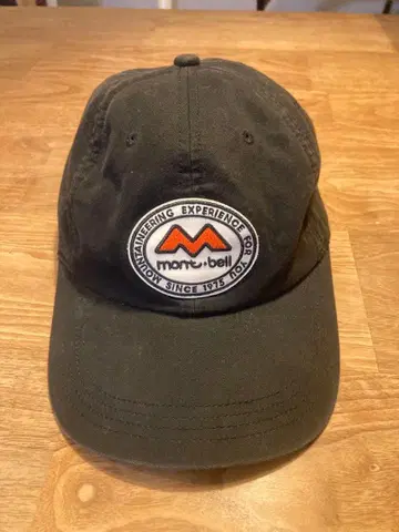 mont-bell 블랙 야구 모자 M 50주년