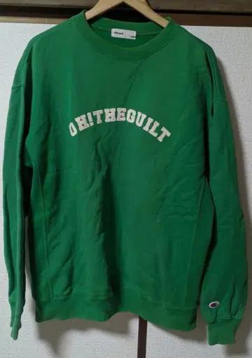 [ 구제 의류 ] oh!theguilt 그린 XL 맨투맨