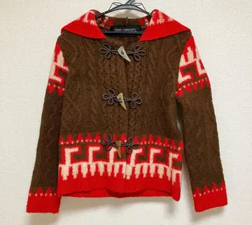 오존 커뮤니티 후드 니트 자켓 오존 커뮤니티