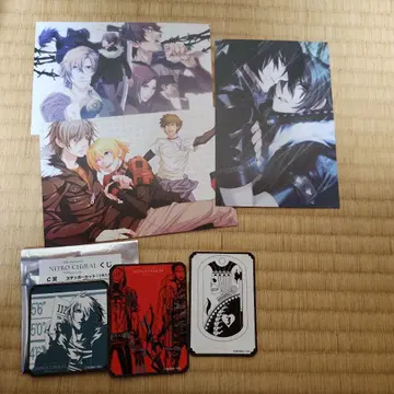 키라메모 나이트로키랄 토가이누노 치 스티커 엽서