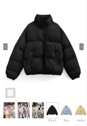 GRL 스탠드 카라 숏 기장 다운 자켓 dk1342