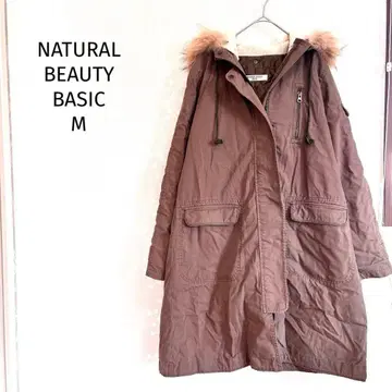 내추럴 뷰티 베이직 모즈 코트 후드, 충전솜 탈부착 가능