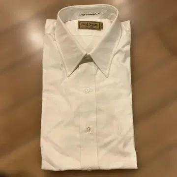 [ 미사용 새상품 ] Paul Stuart 화이트 긴팔 셔츠