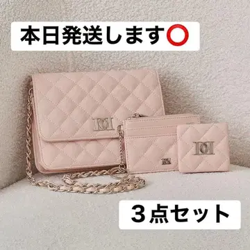 Darich 다리치 DD 로고 퀼팅 트래블 세트 PNK 새상품