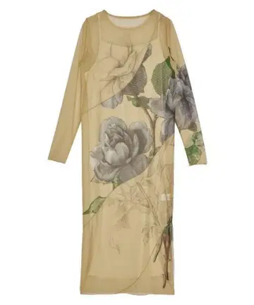 AMERI und sketch flower skin dress