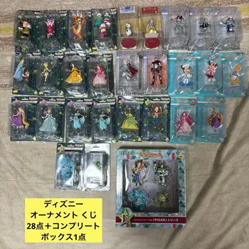 디즈니 크리스마스 오너먼트 복권 28개 + 컴플리트 BOX 1개