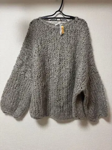 Plage HAND KNIT 점보 탐 풀오버
