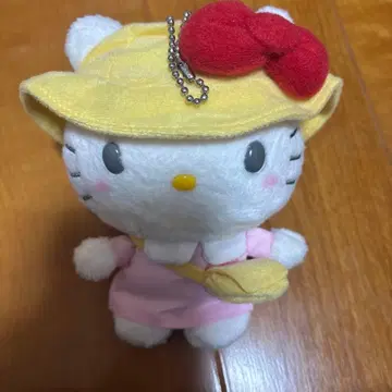 헬로키티 유치원 봉제 인형 키링