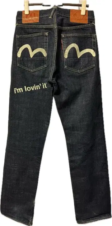 에비수 x 맥도날드 데님 팬츠 29인치