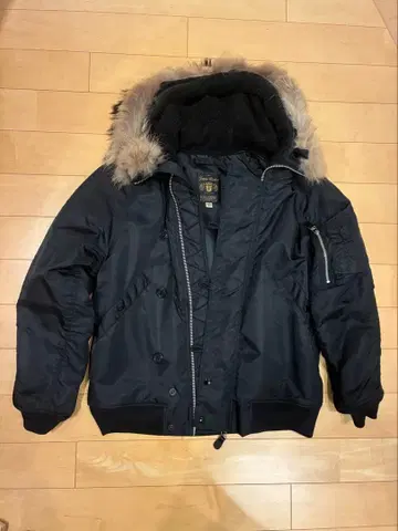 FULL COUNT 풀카운트 N-2B 40 사이즈 블랙