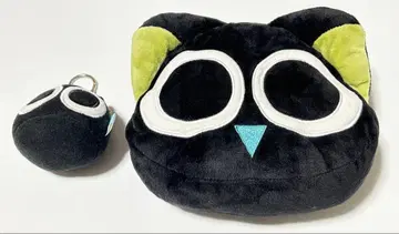 라샤오헤이전기 페이스 파우치 봉제 인형 키링