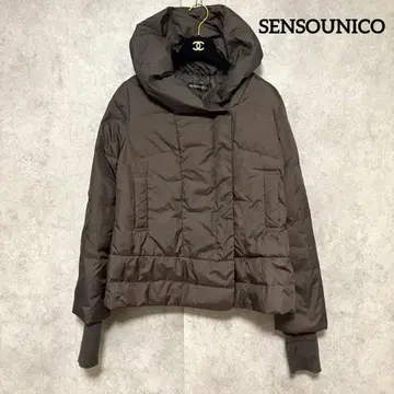 새상품급 SENSOUNICO 센소유니코 다운 자켓, 포근한 후드