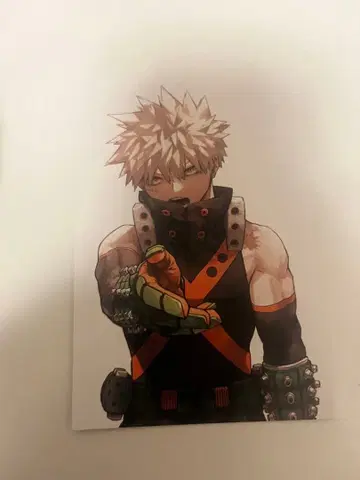 바쿠고 카츠키 엽서