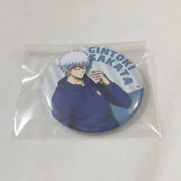 은혼 JINS 캔뱃지 사카타 긴토키