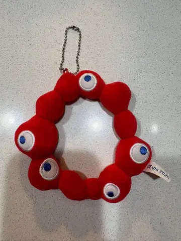 오사카 간사이 만박 EXPO2025 로고 마스코트 키체인 미야쿠미야쿠