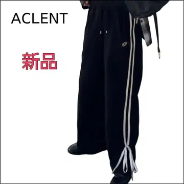 새상품 [ ACLENT ] 더블 라인 리본 스웨트 팬츠 저지