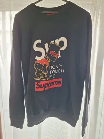 블랙 프린트 롱 T셔츠