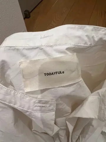 TODAYFUL 화이트 긴팔 셔츠