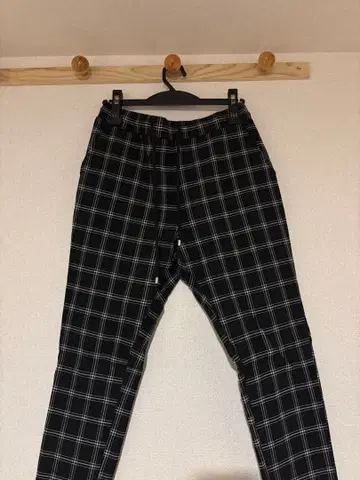 RTEG 체크 무늬 스키니 팬츠 X-Large