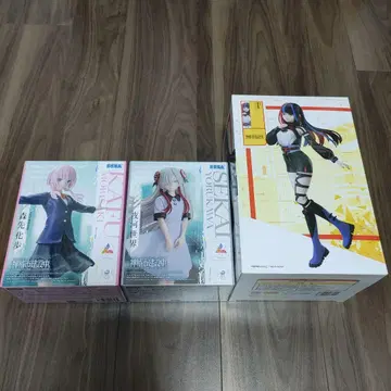 카미츠바키시 건설 중 피규어 3체 세트