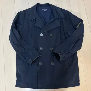 진품 NAUTICA 네이비 코튼 P코트 L 사이즈