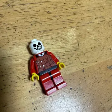 LEGO 스켈레톤 피규어 빨간색
