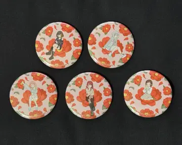 뱅드림 Afterglow 캔뱃지 전원 세트 Botania ver.B