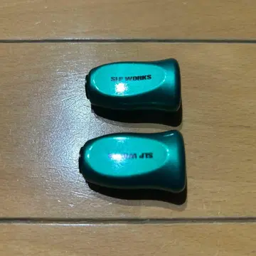 새상품급 SLP WORKS I 코르크 노브 메탈릭 그린 세트