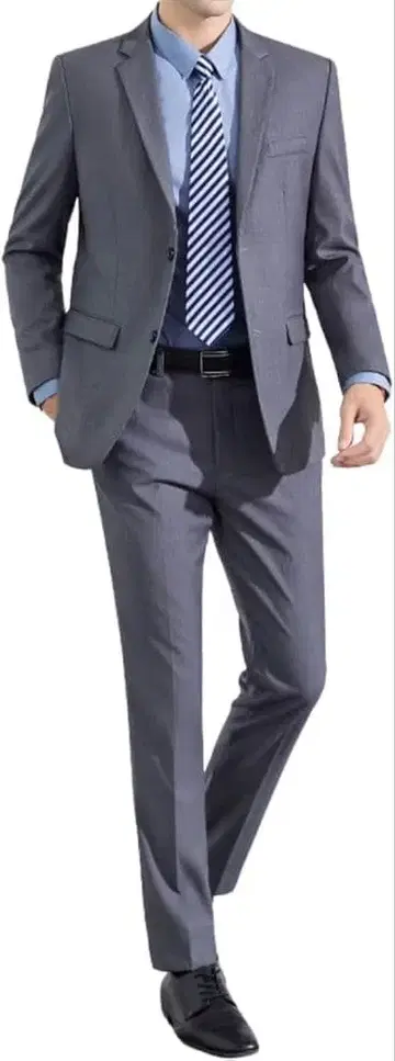 [ 상하의 세트 ] 남성용 수트 그레이
