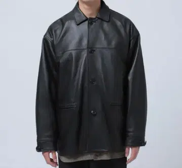 빔즈 카 코트 시어링 가죽