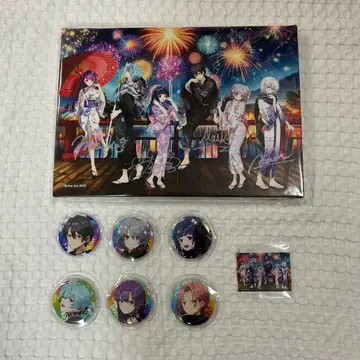 오레쿠로 여름 축제 신작 캠퍼스 캔뱃지 스티커 8종 세트